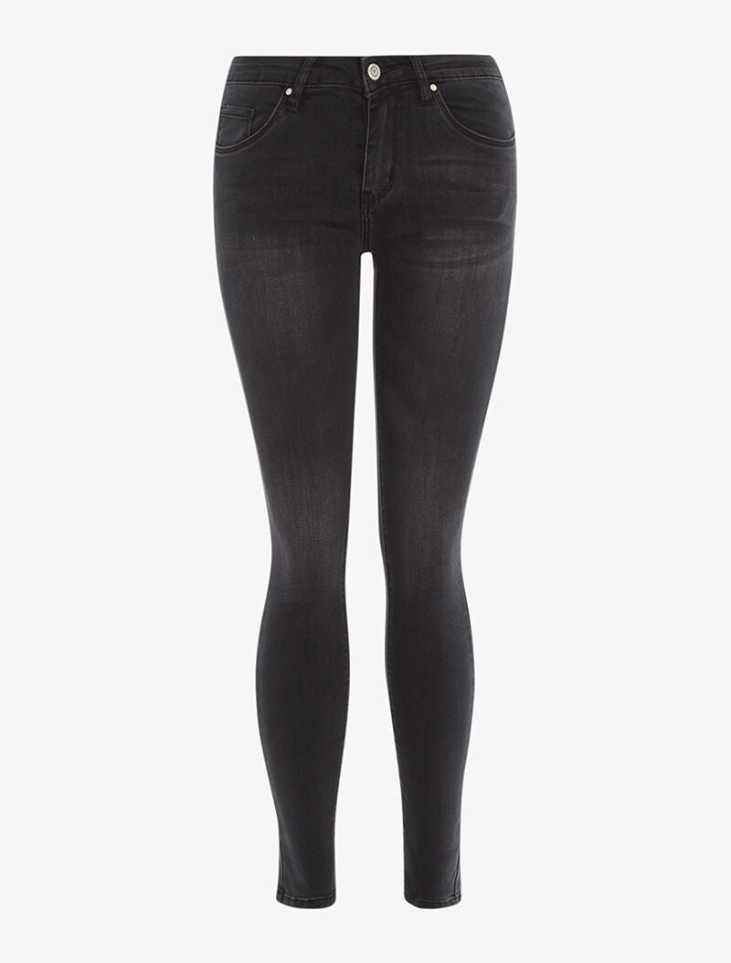 Jean coupe carotte slim - anthracite - 1