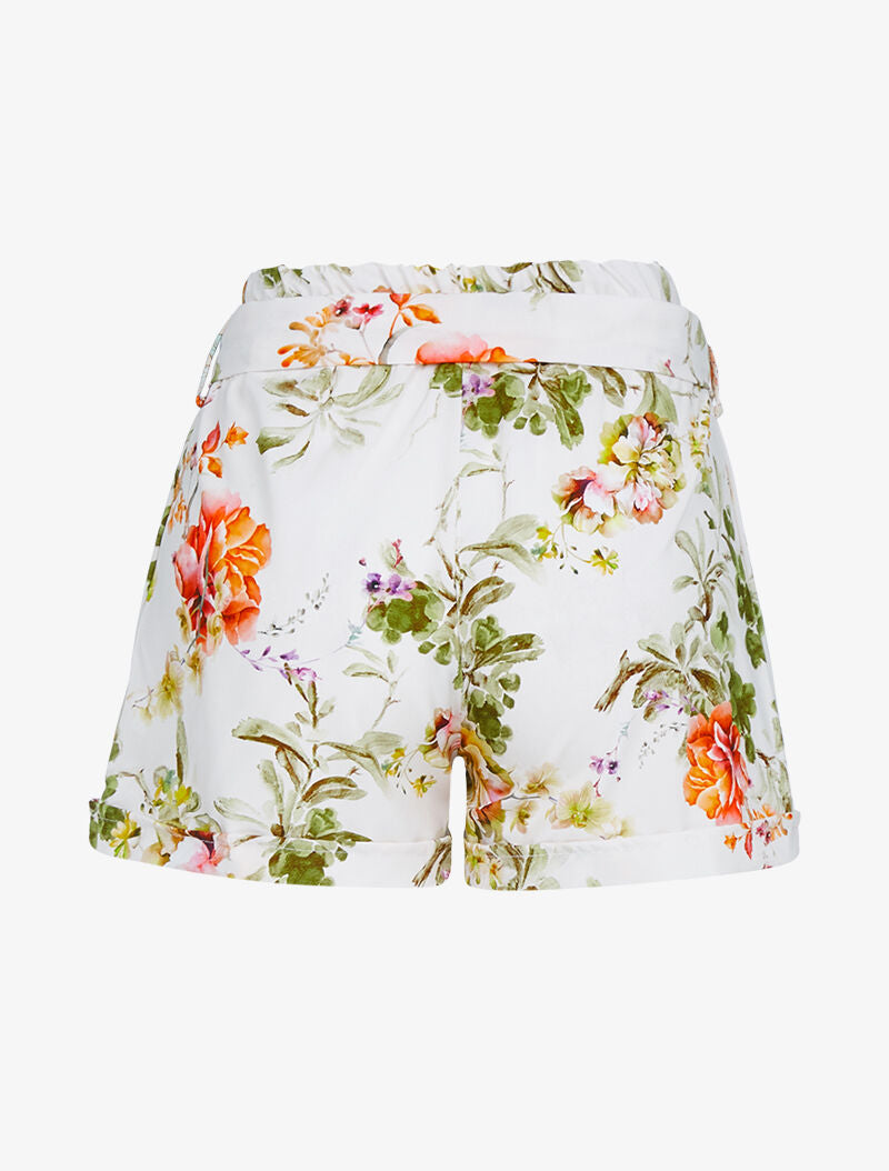 Mini short à imprimés - ecru - 2