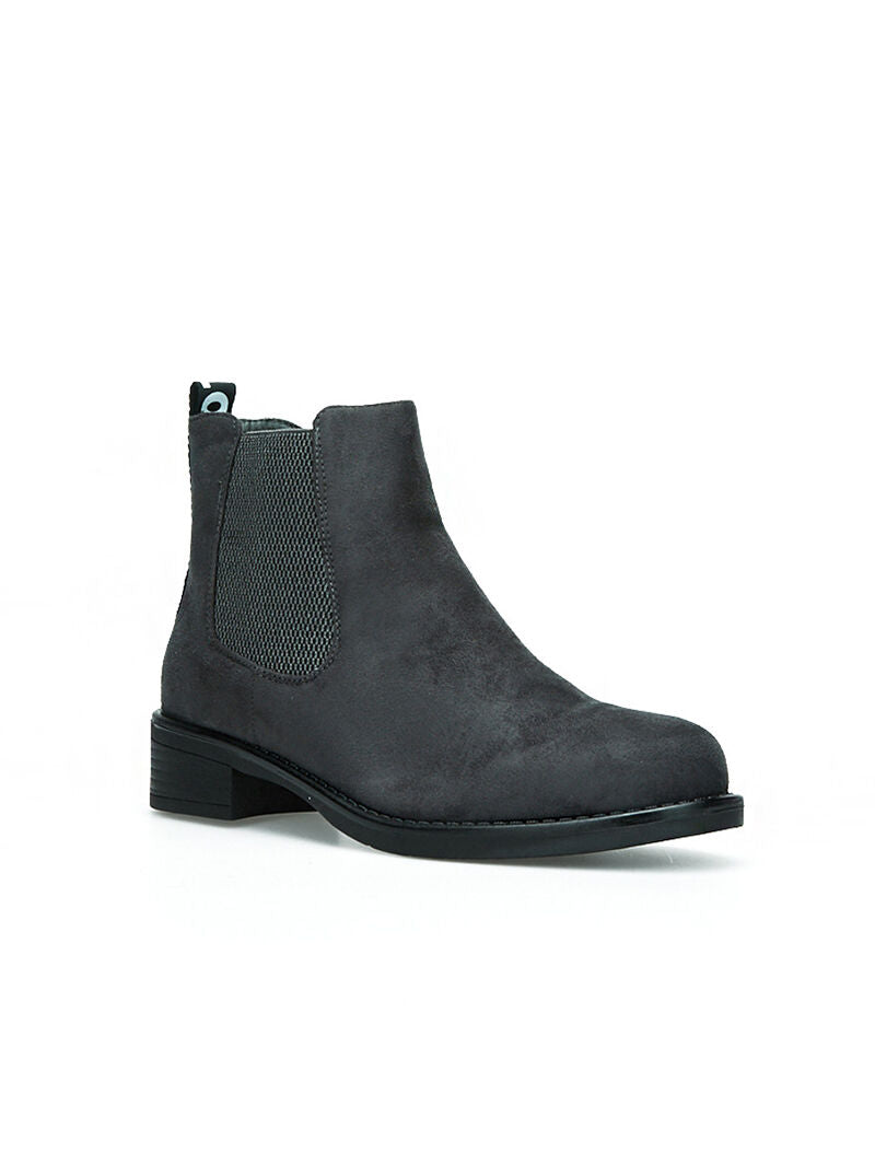 Boots suédine love - anthracite - 2
