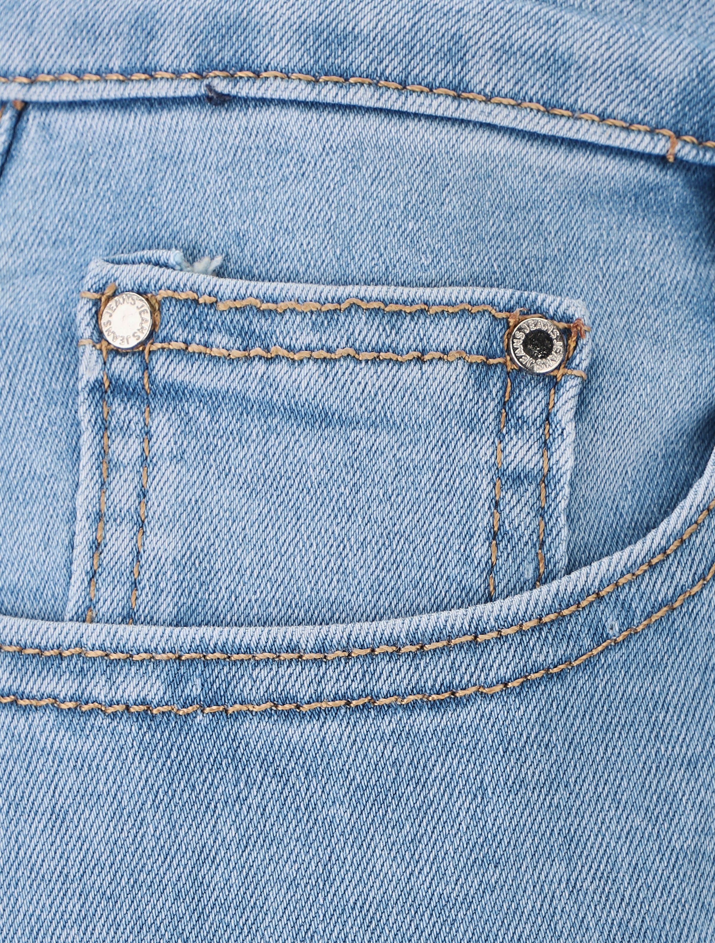 Jean classique coupe flare - Bleu - 3