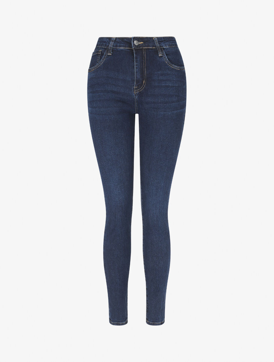 Jean classique coupe slim - Bleu - 4