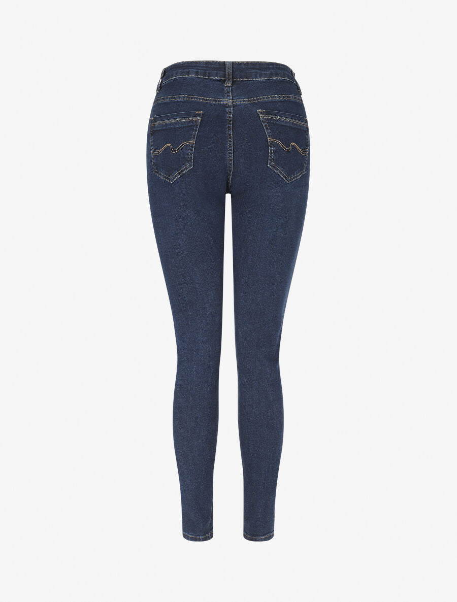 Jean classique coupe slim - Bleu - 2