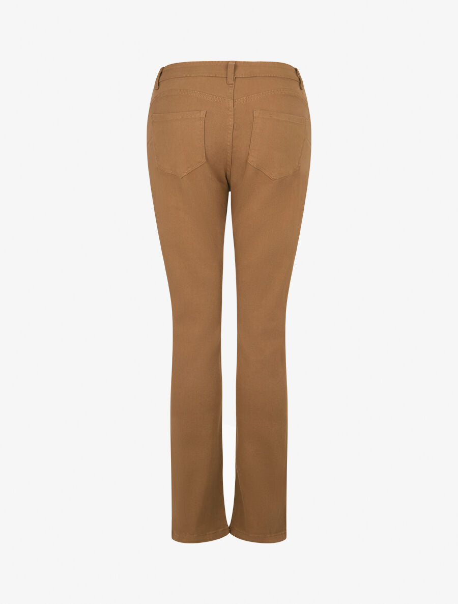 Jean slim push-up basique - Beige foncé - 2