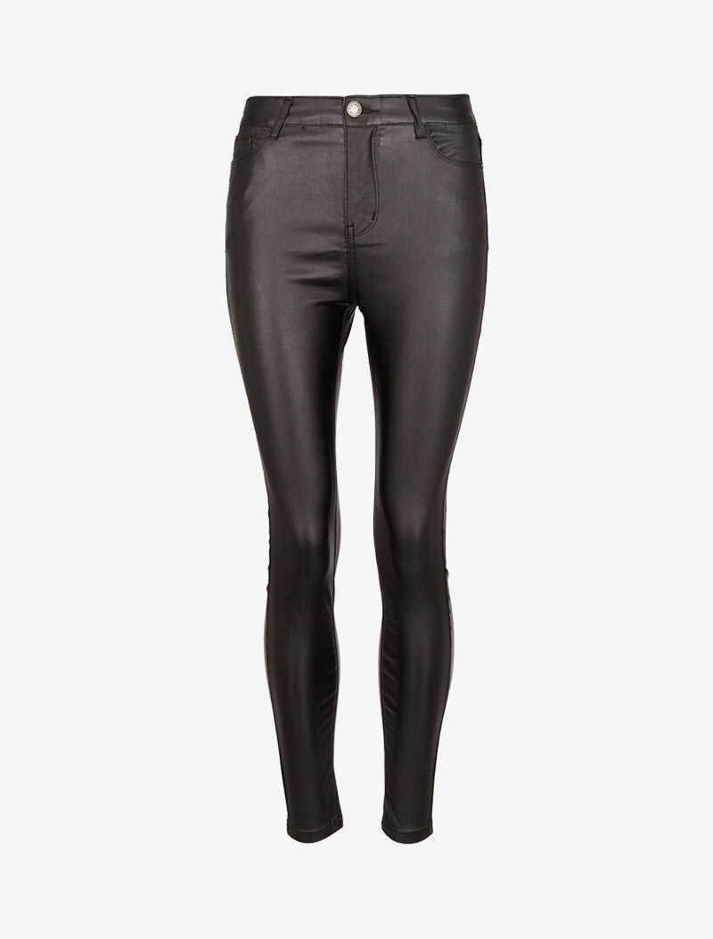 Jean enduit ultra skinny - Noir - 3