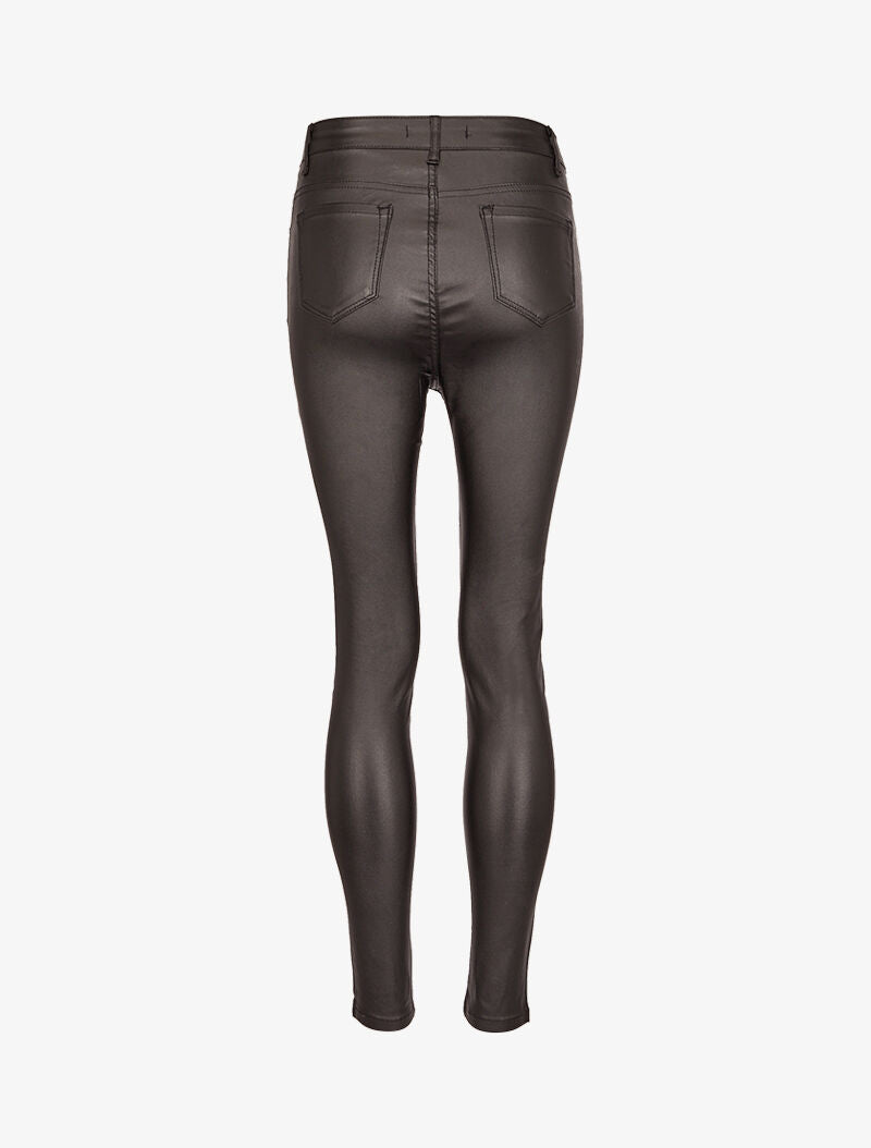 Jean enduit ultra skinny - Noir - 4