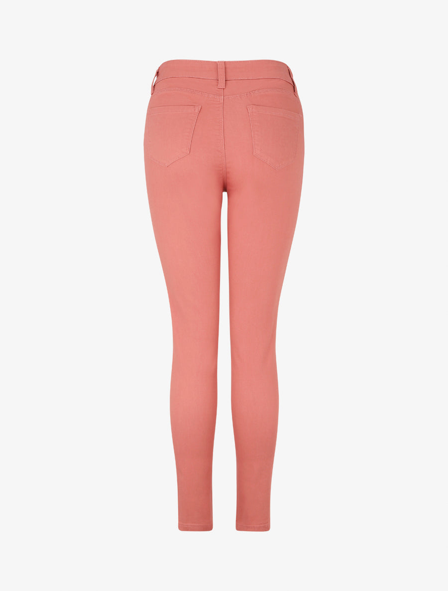 Jean push up coupe slim - Rose - 2