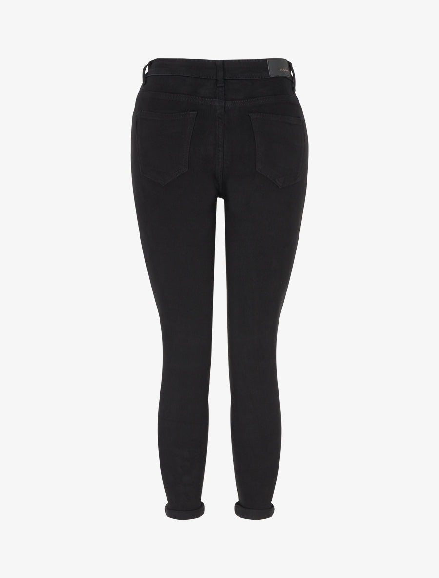 Jean skinny taille standard - Noir - 2