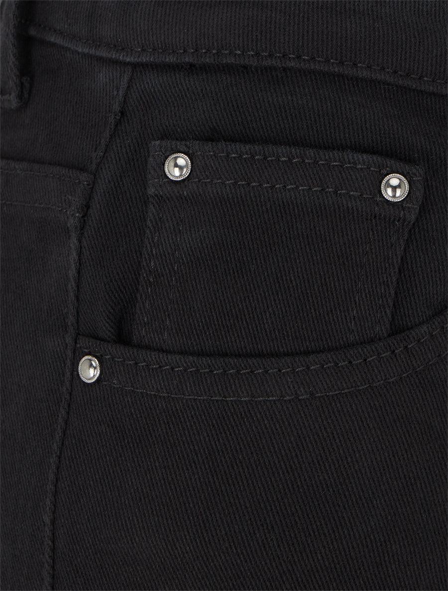 Jean skinny taille standard - Noir - 3