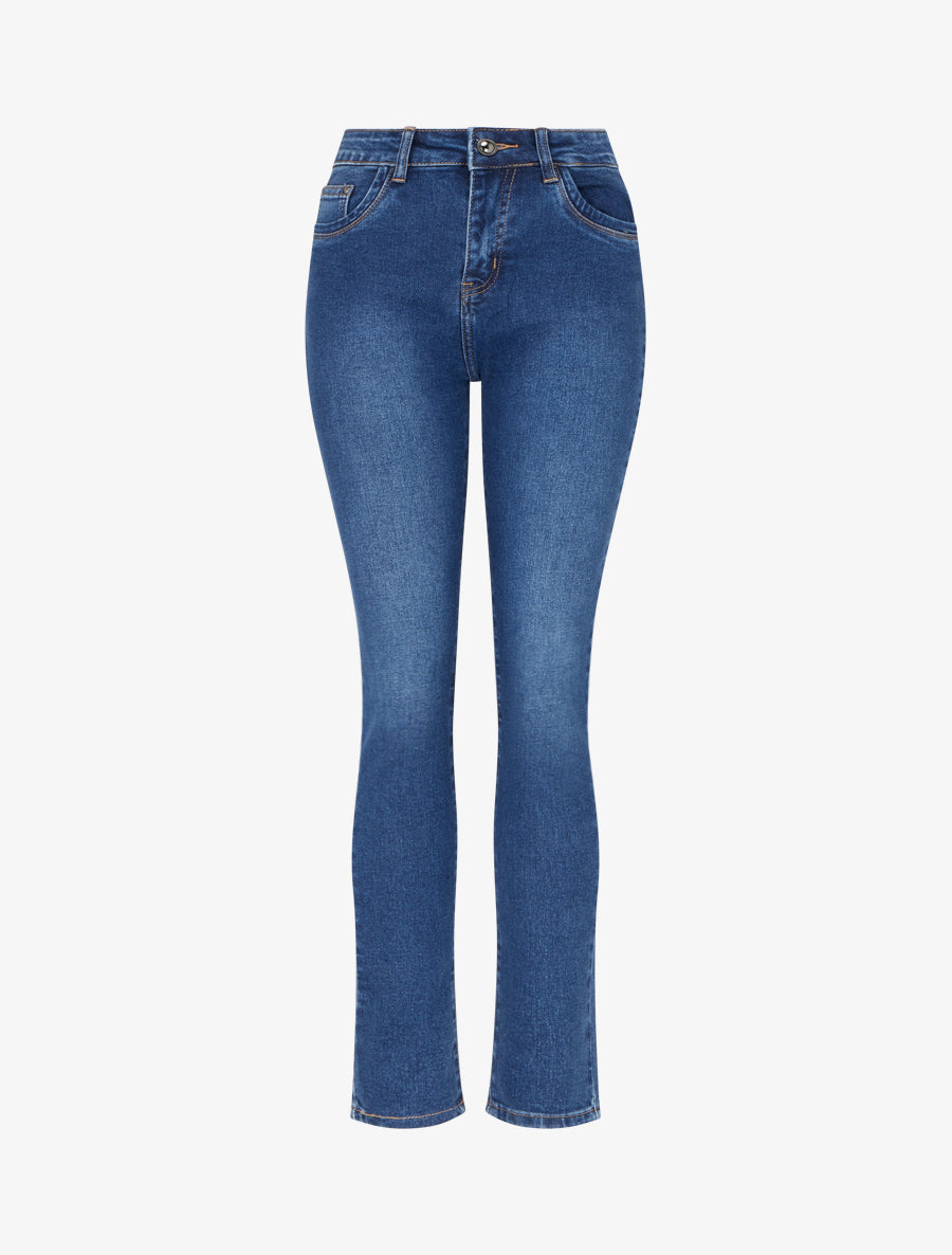 Jean standard coupe slim - Bleu - 1