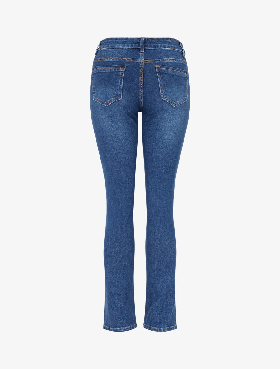 Jean standard coupe slim - Bleu - 2