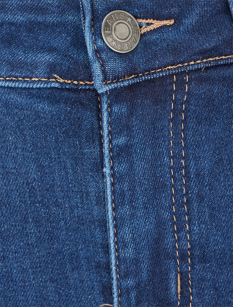 Jean standard coupe droite - Bleu - 3