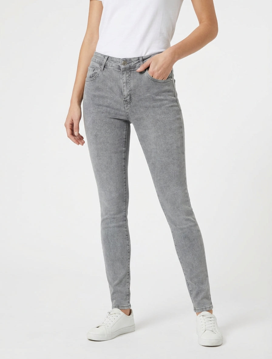 Jean klassieke slim fit - Grijs
