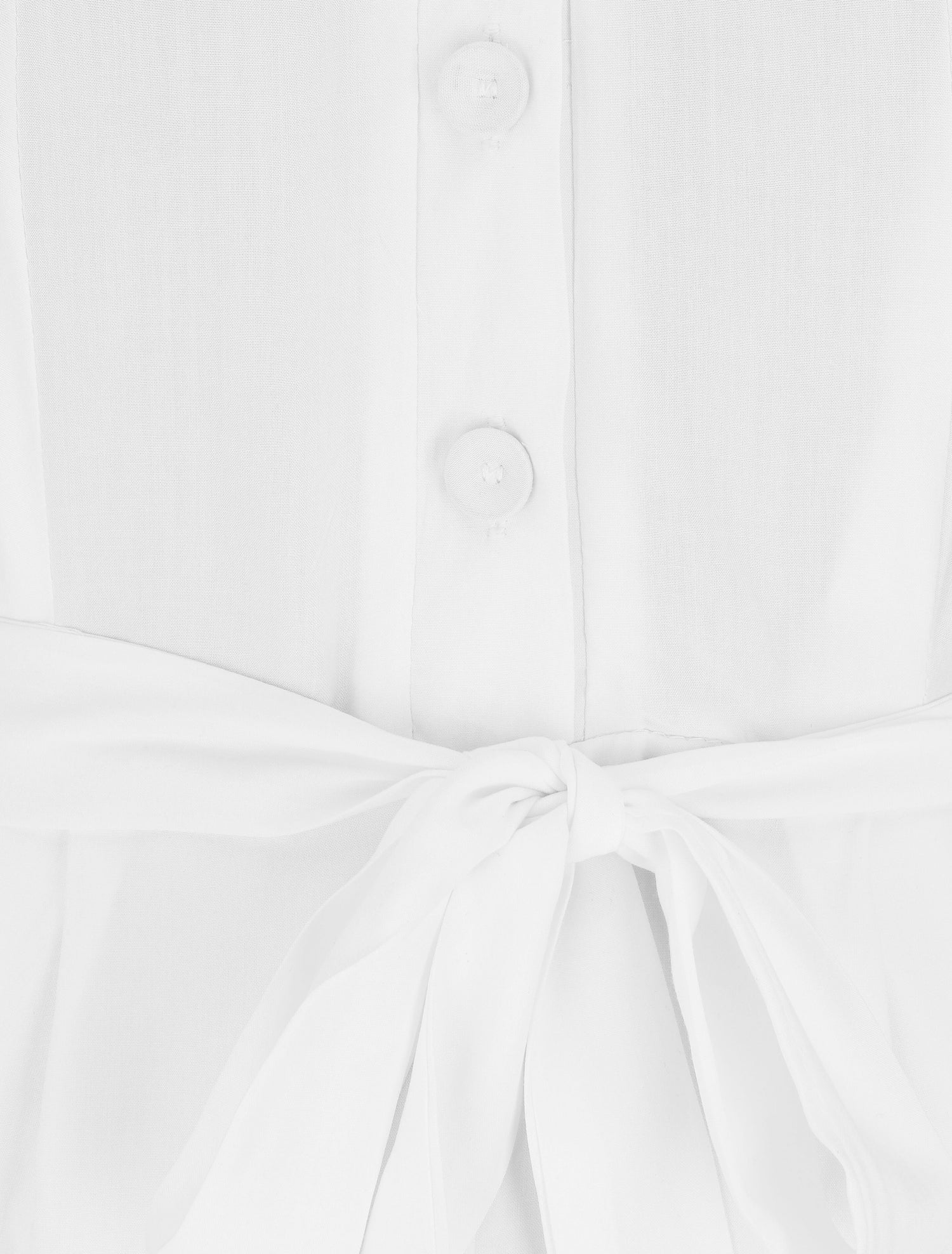 Combishort manches courtes à dentelle - Blanc - 3