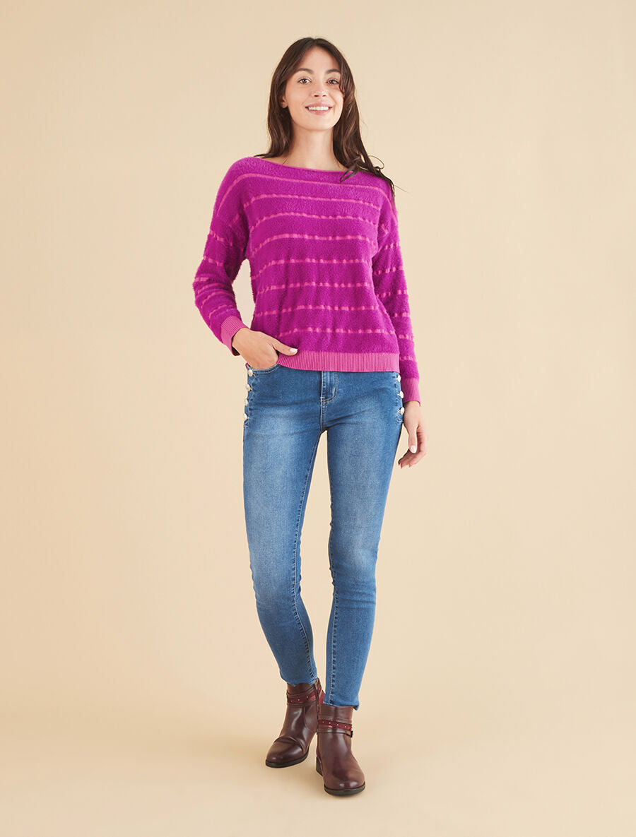 Jean standard coupe slim - Bleu - 4