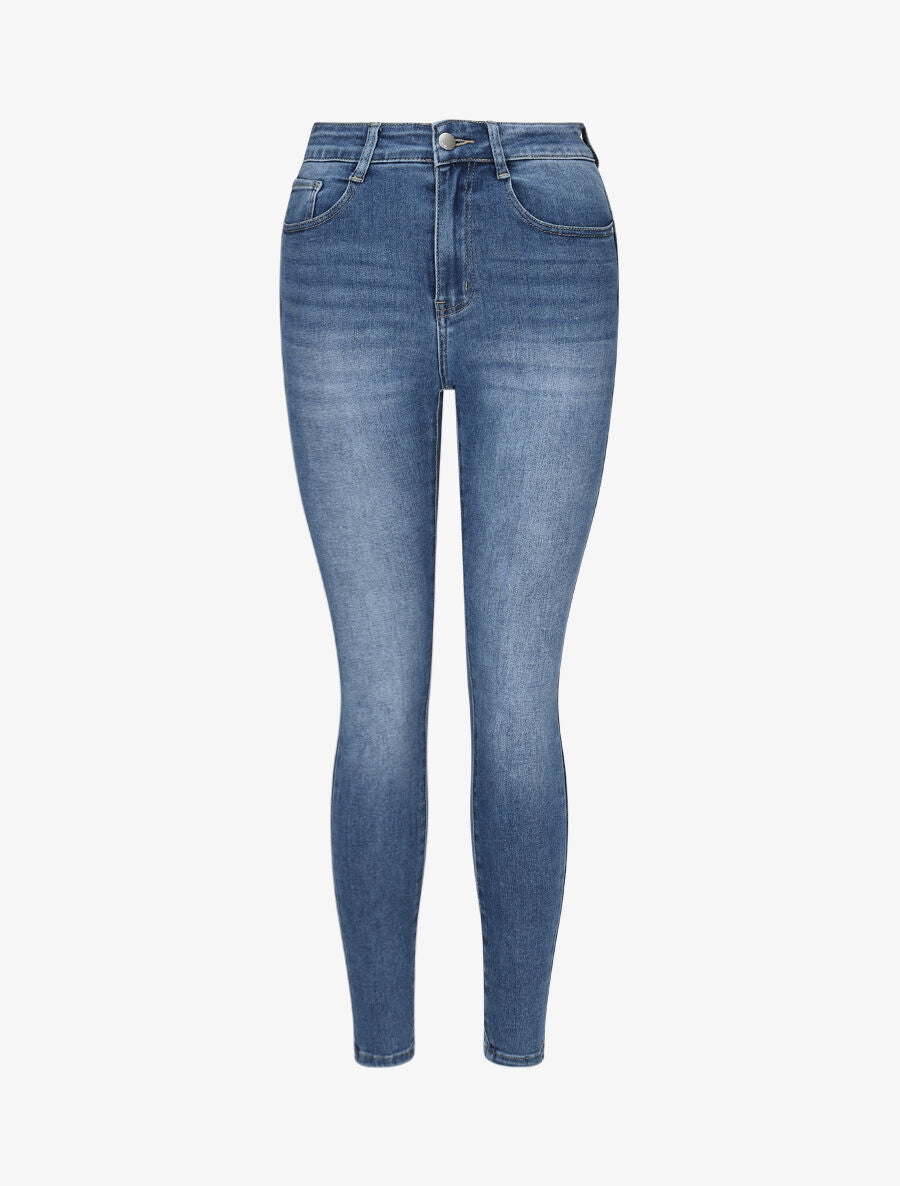 Jean standard coupe skinny - Bleu - 4