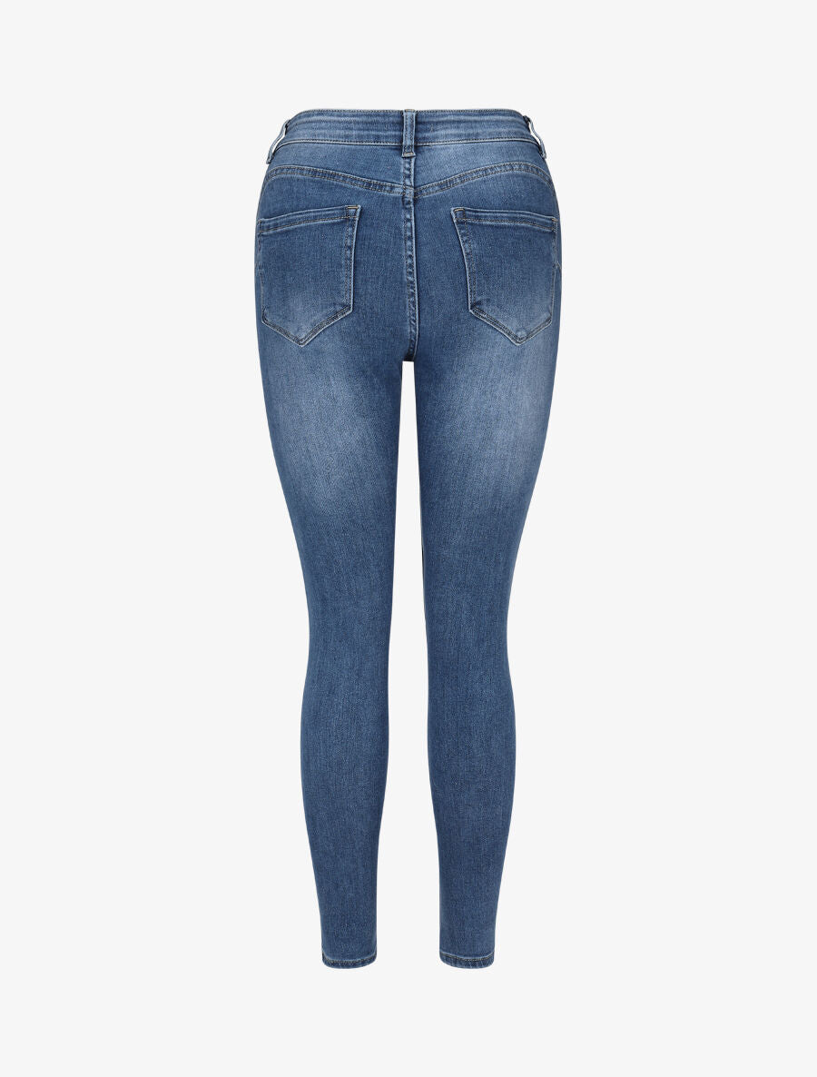 Jean standard coupe skinny - Bleu - 2