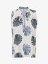 Top sans manches à imprimé fantaisie - Marine - 1