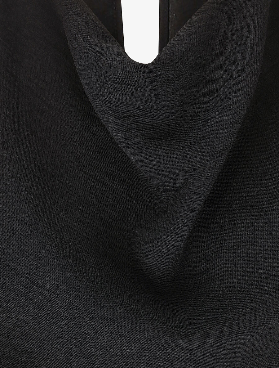 Combinaison fluide col bénitier - Noir - 3