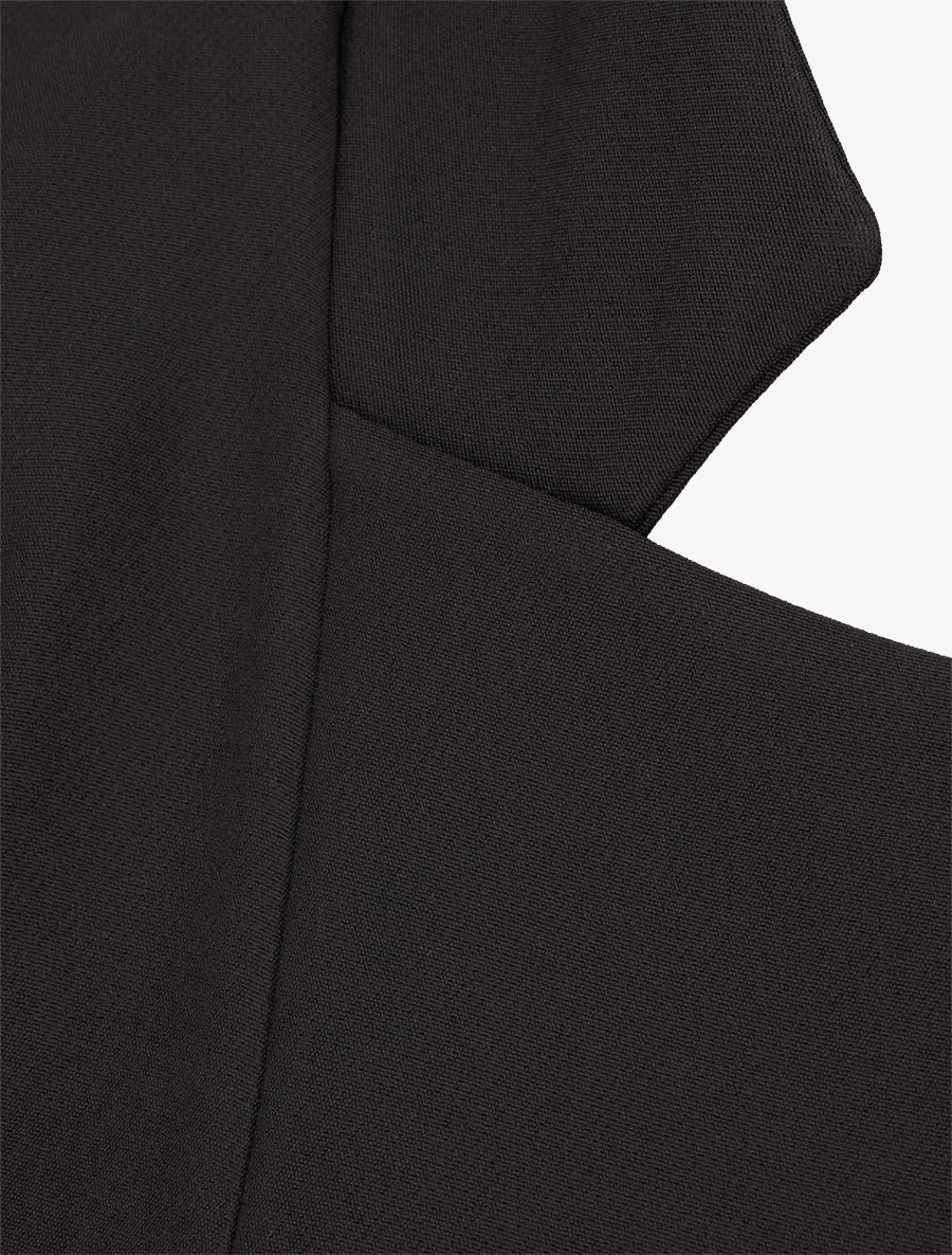 Blazer uni basique - Noir - 3