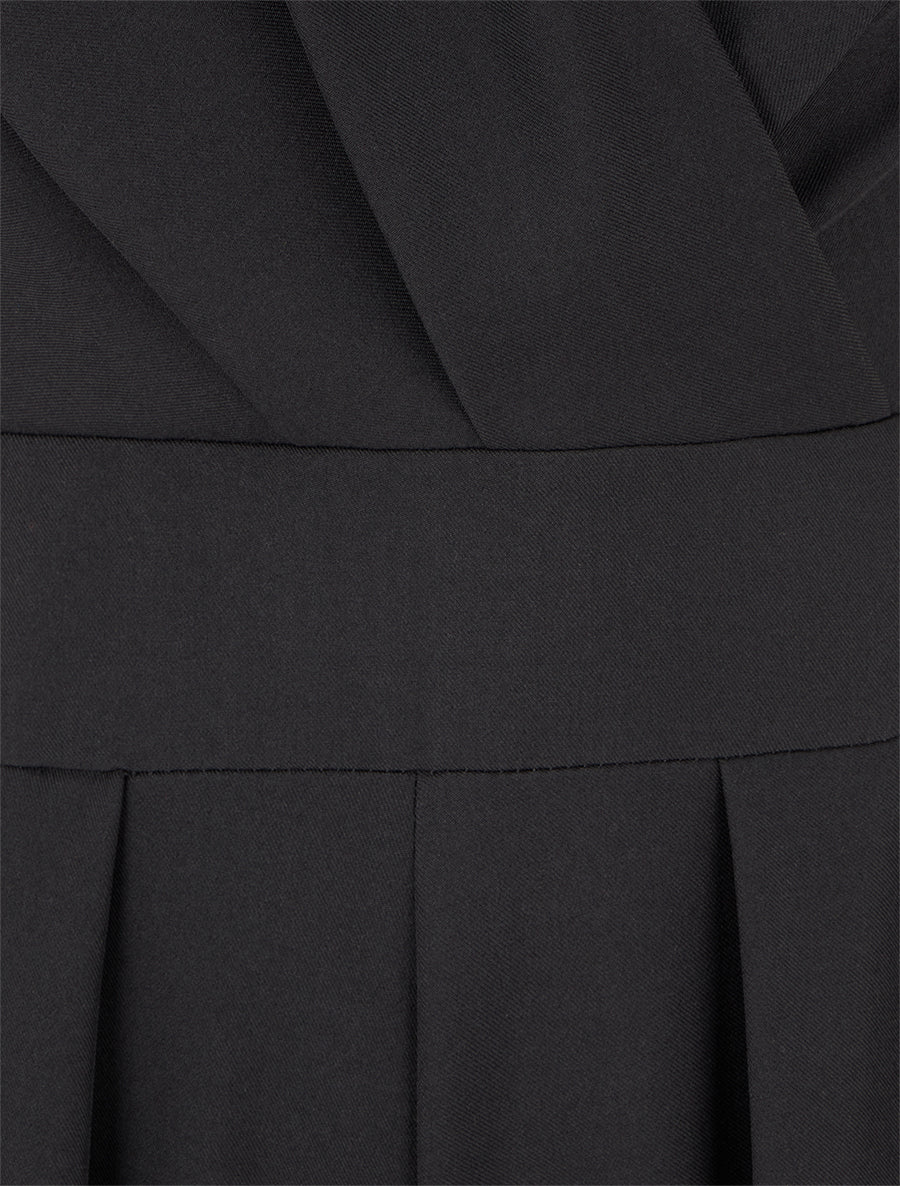 Combinaison ample à dos ouvert - Noir - 3