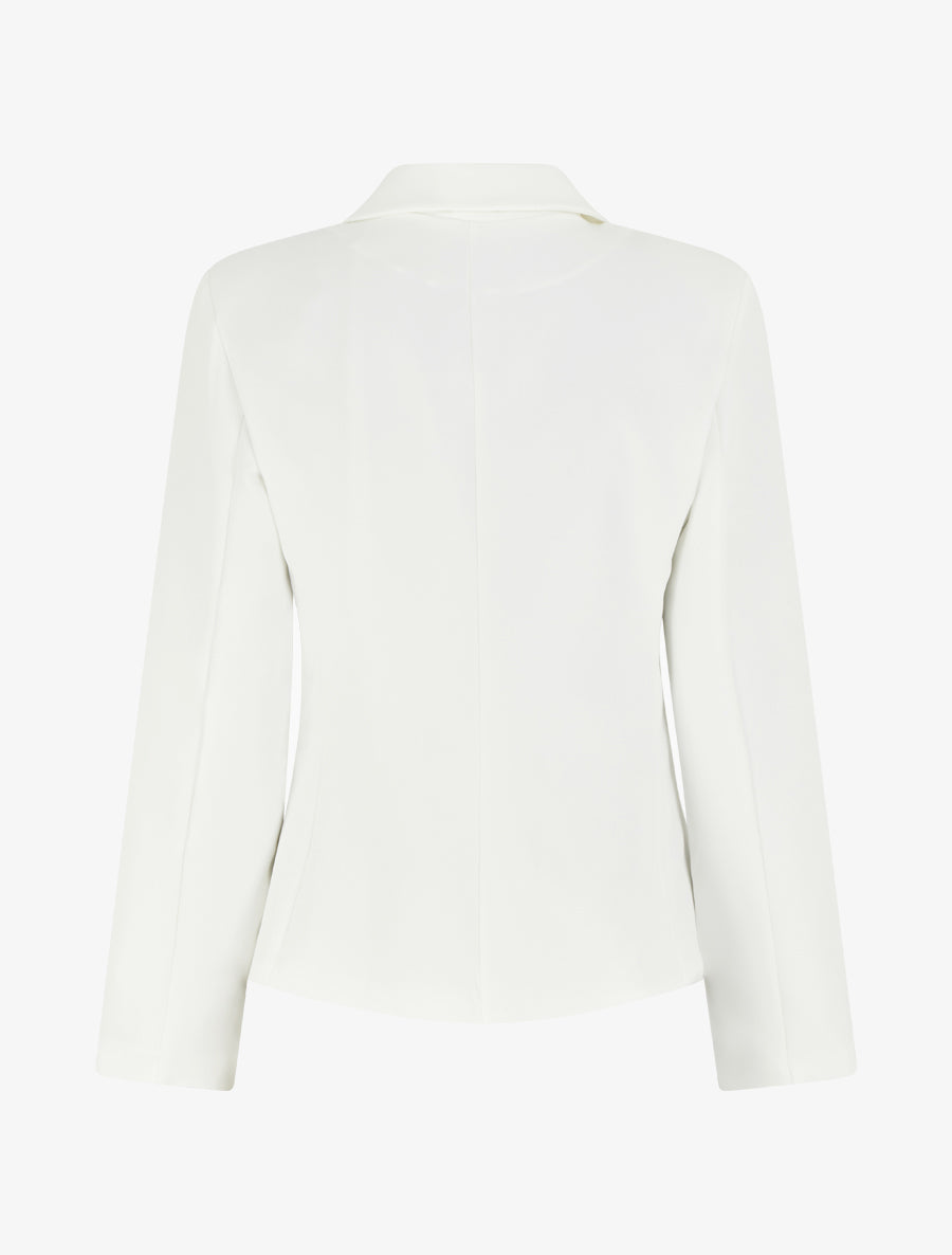 Blazer droit classique - Blanc - 2