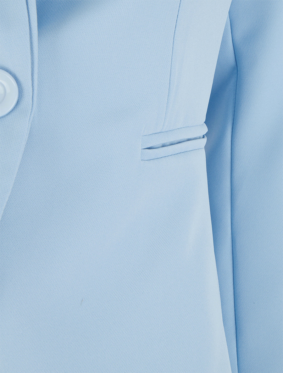 Blazer droit classique - Bleu ciel - 3