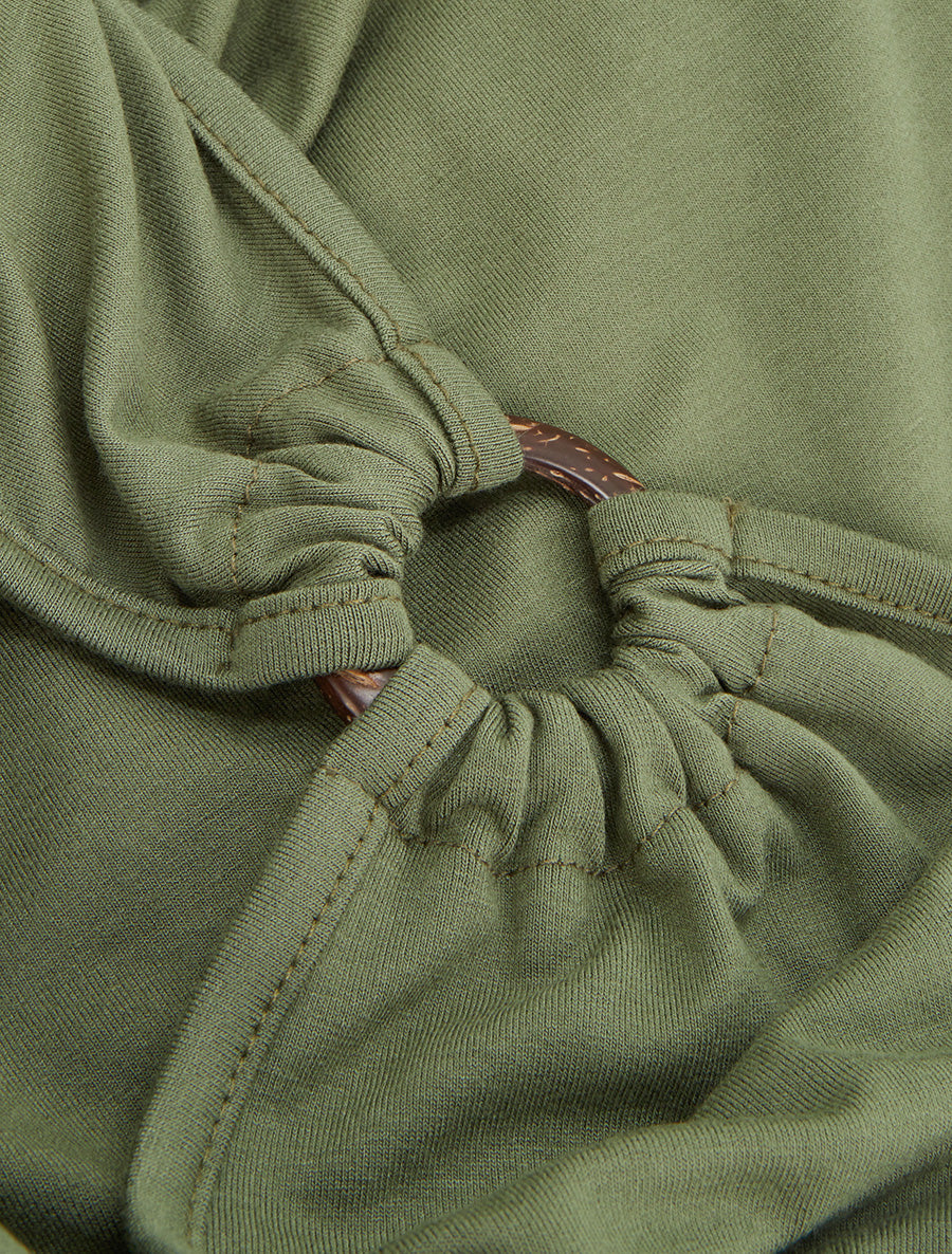 Top classique cache-coeur - Kaki - 3