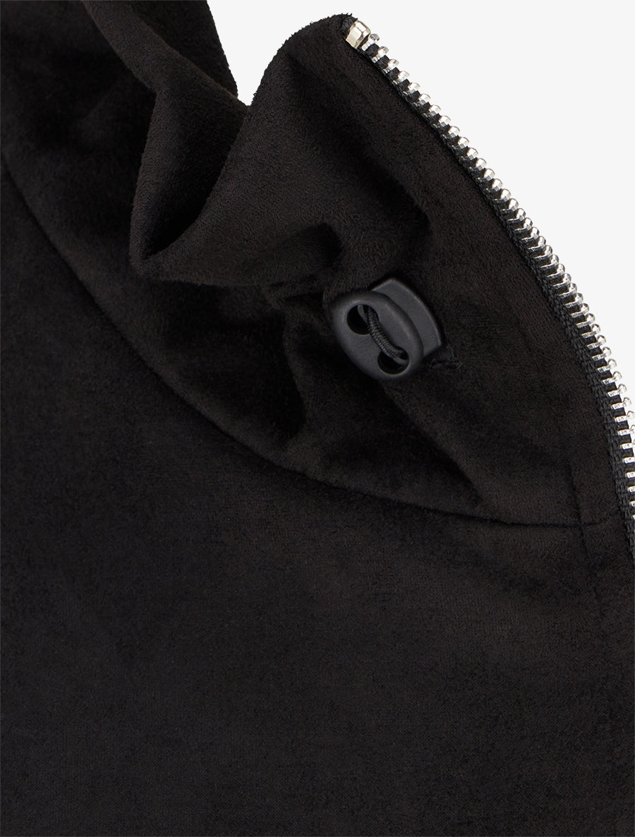 Bomber uni à poches - Noir - 3