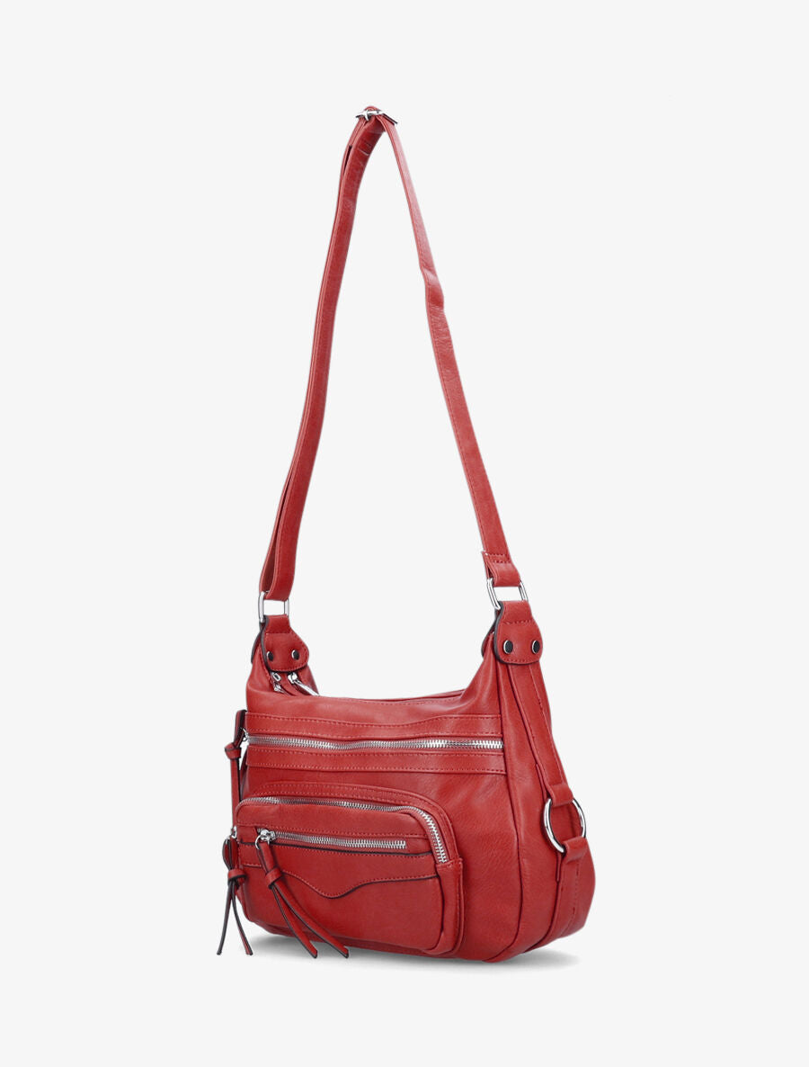 Sac besace Philomena - Rouge - 2