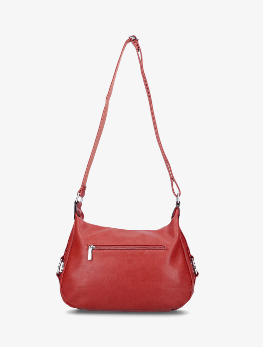 Sac besace Philomena - Rouge - 3