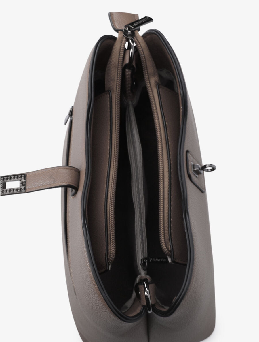 Sac à main Jayna - Taupe - 4