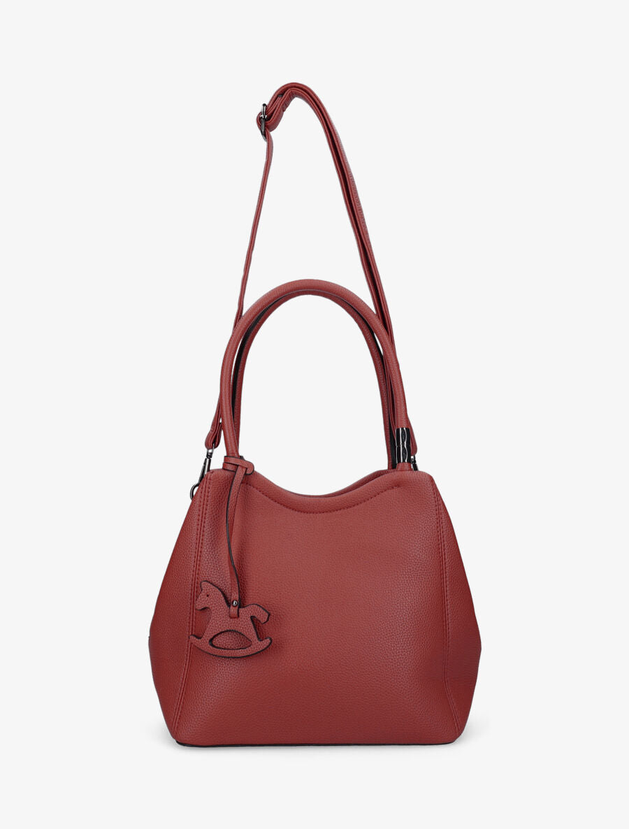 Sac à main Alexandra - Rouge - 3