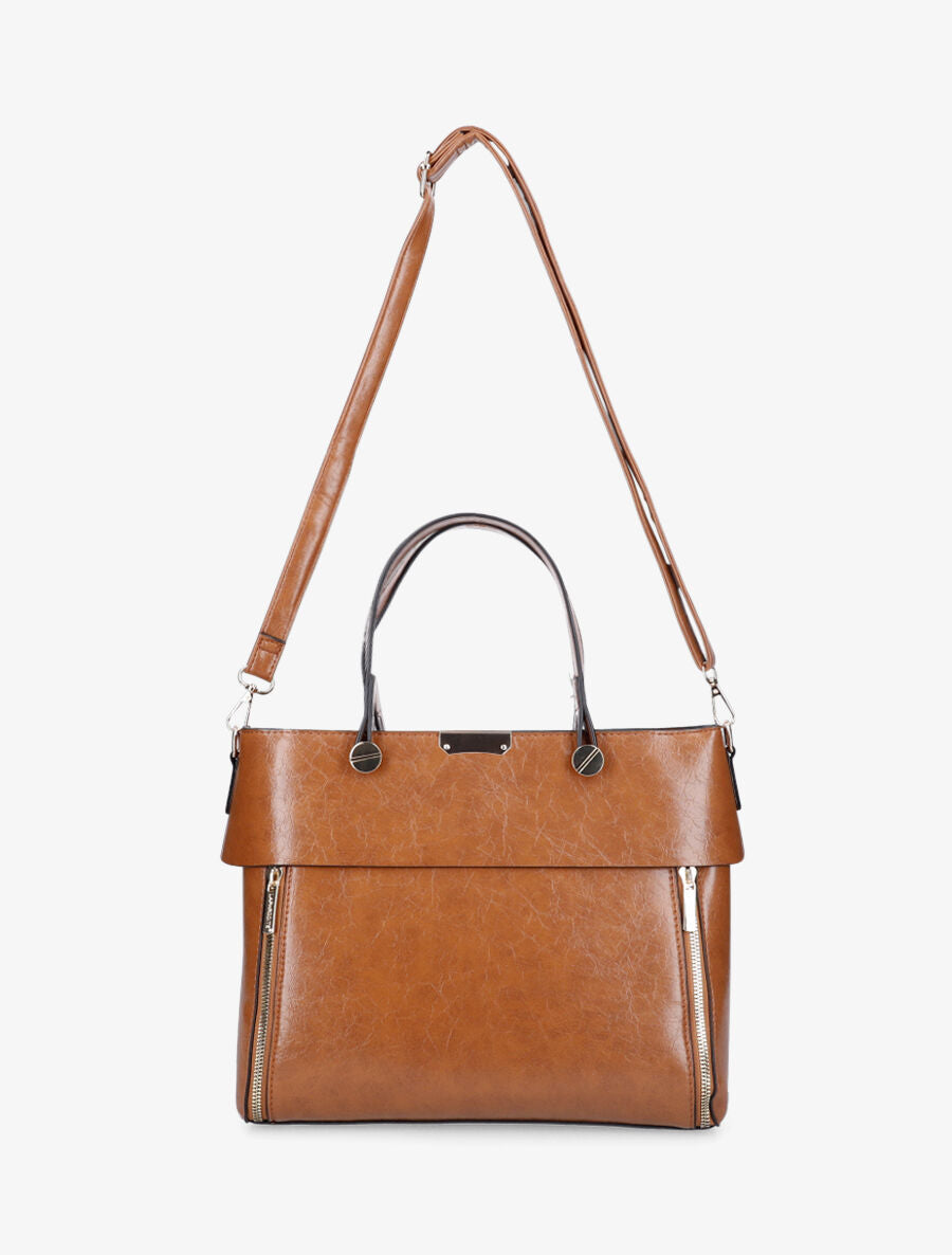 Sac cabas Frankie - Camel - 3