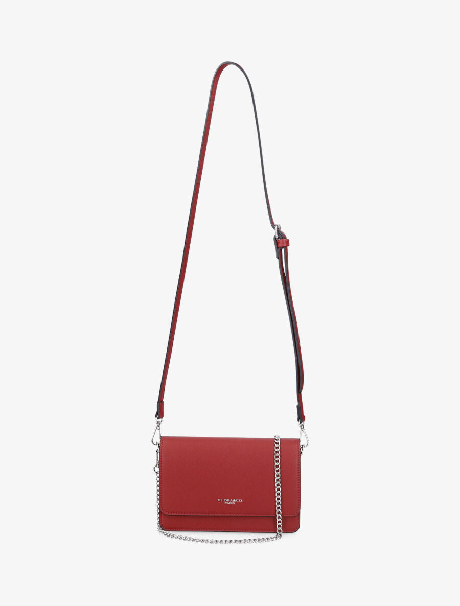 Sac besace Yasmine - Rouge - 3