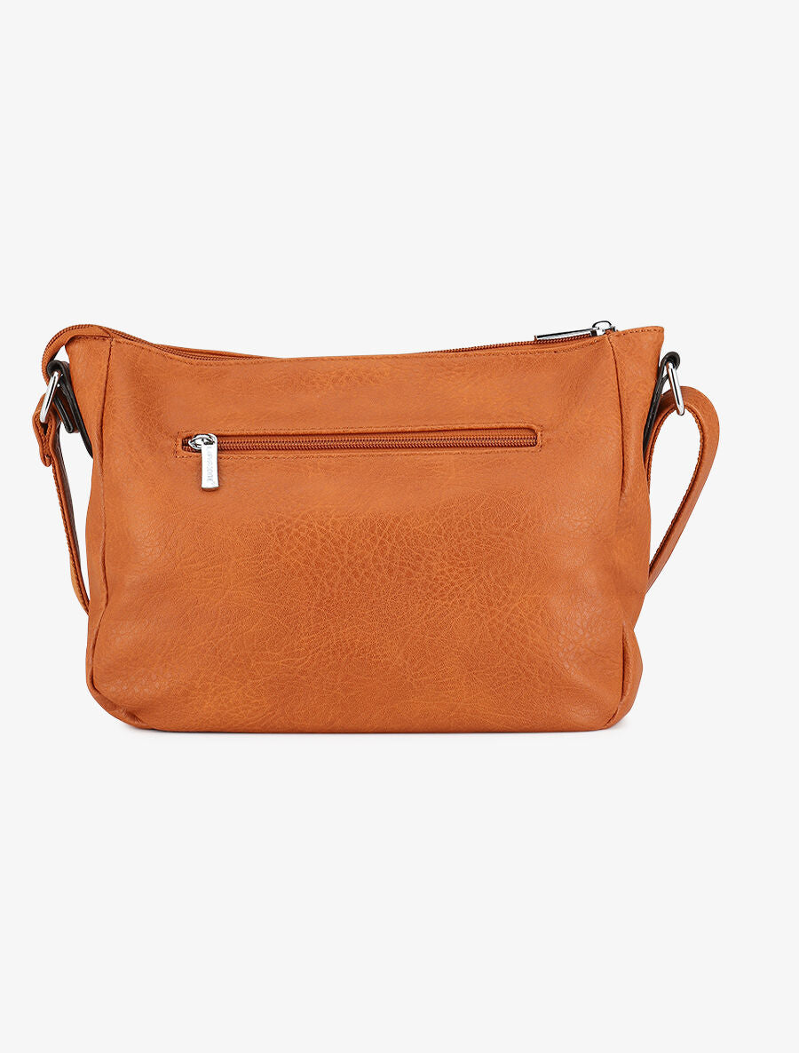 Sac bandoulière Célia - Camel - 2
