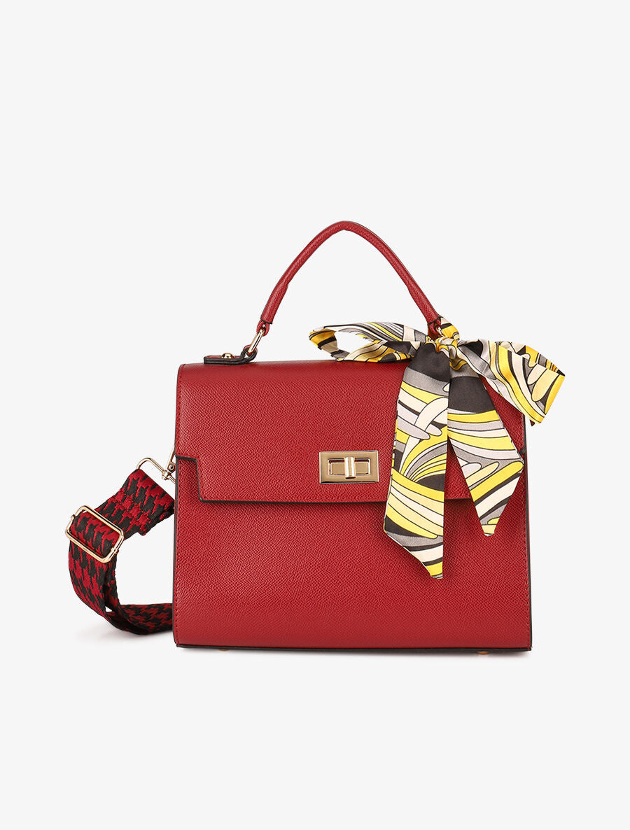 Sac besace Hillary - Bordeaux - 4