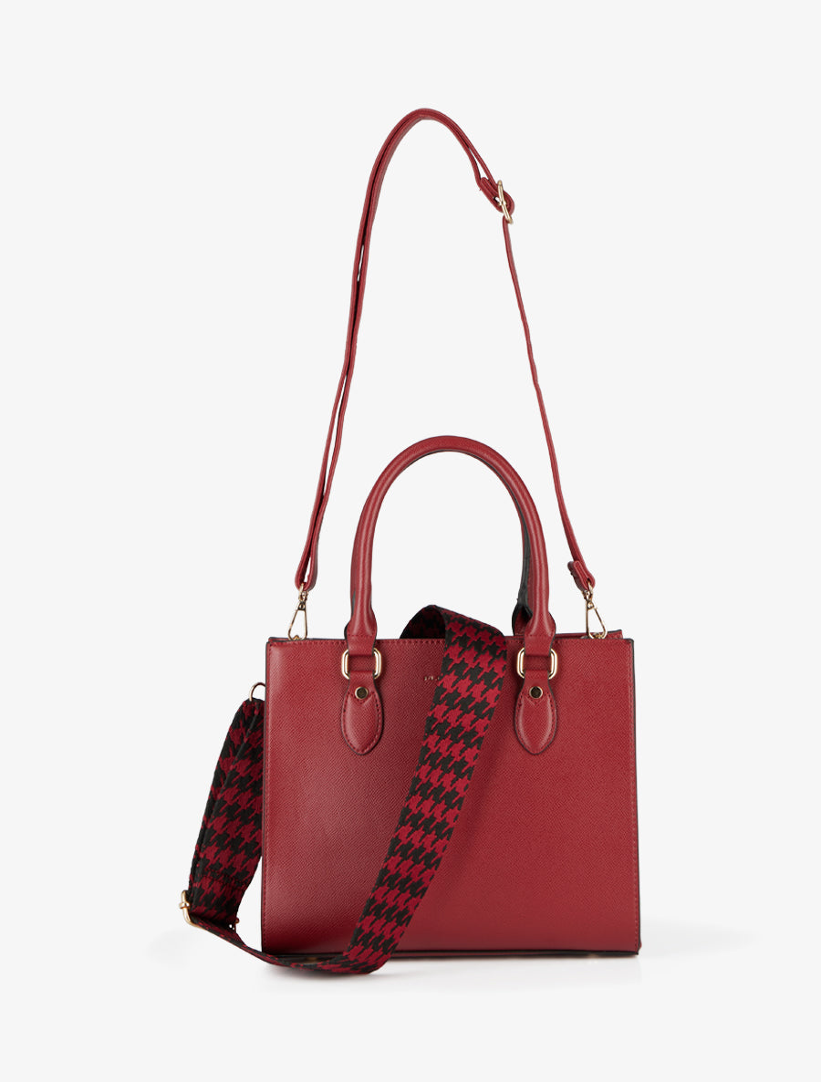 Sac à main Karen - Rouge - 3