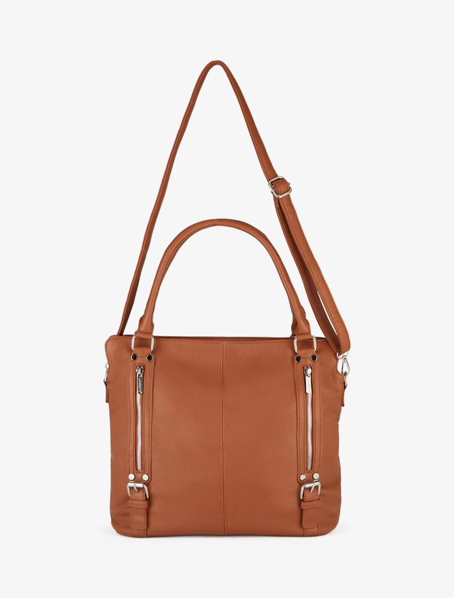Sac cabas Eugénie - Camel - 3