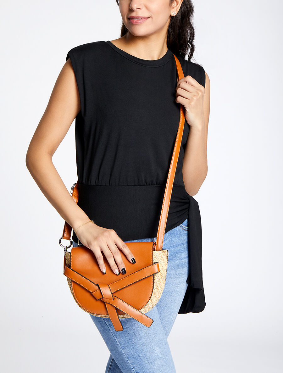 Sac besace Nolwenn - Camel - 5