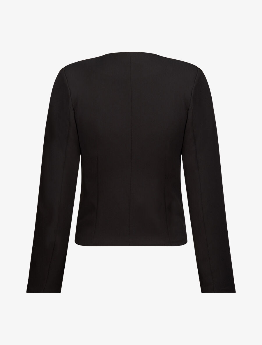 Blazer léger style perfecto - Noir - 2