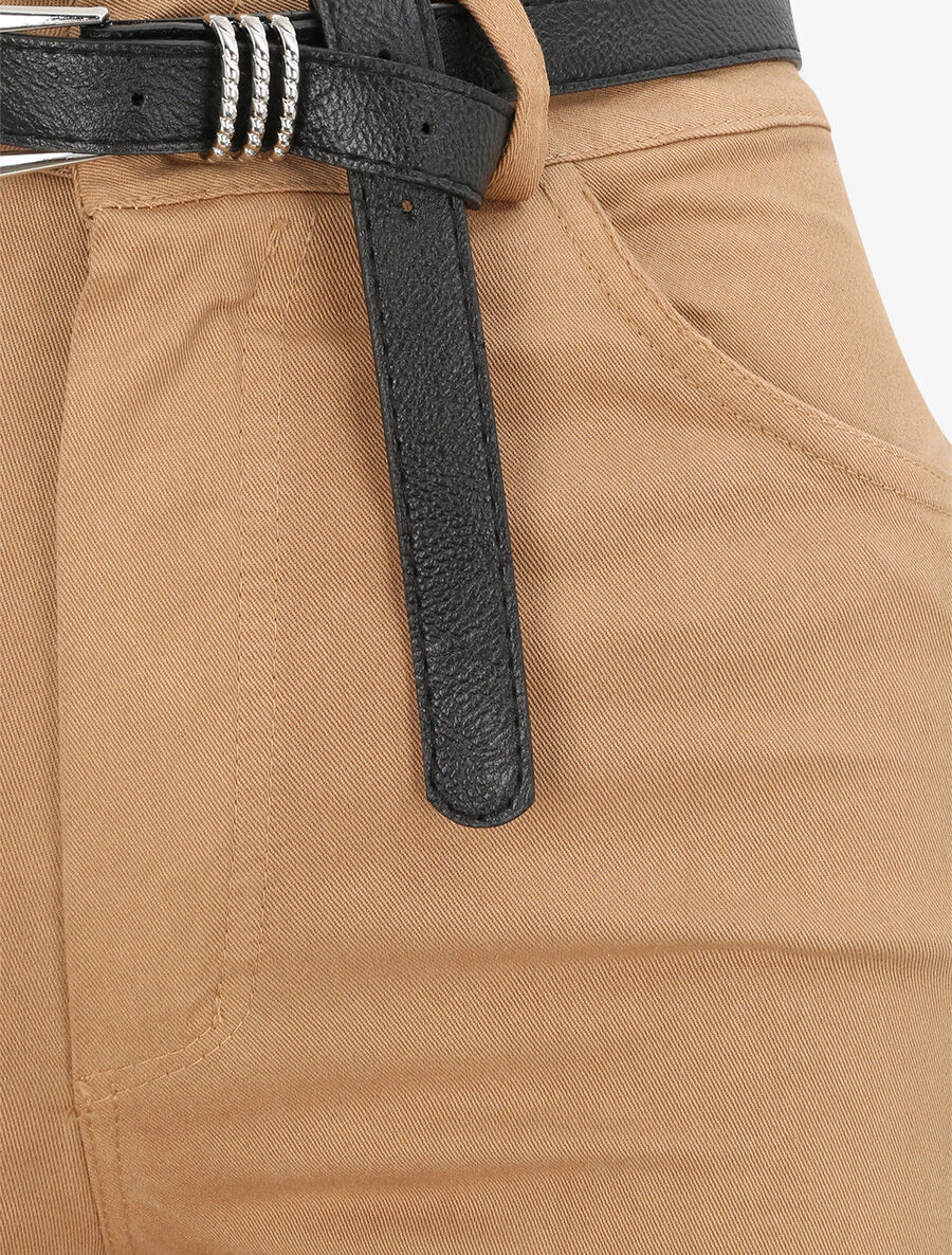 Jean flare uni - Camel - 3