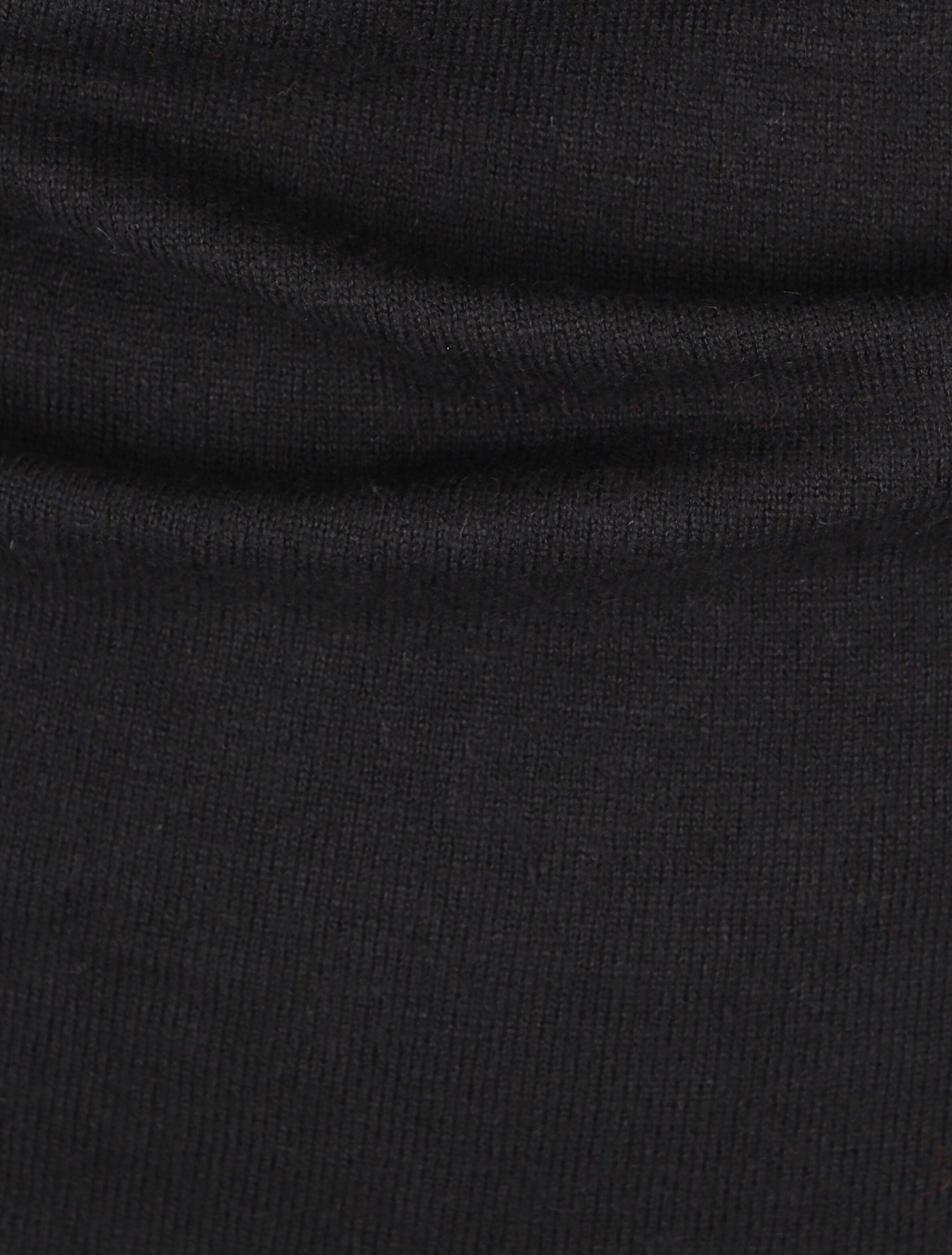 Pull droit cache-coeur - Noir - 3