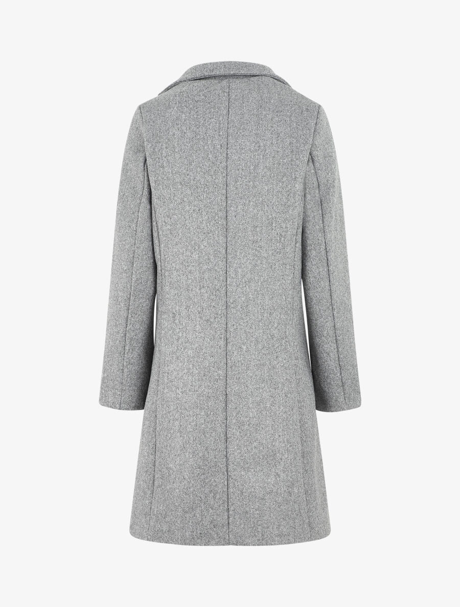 Manteau long classique - Gris - 2