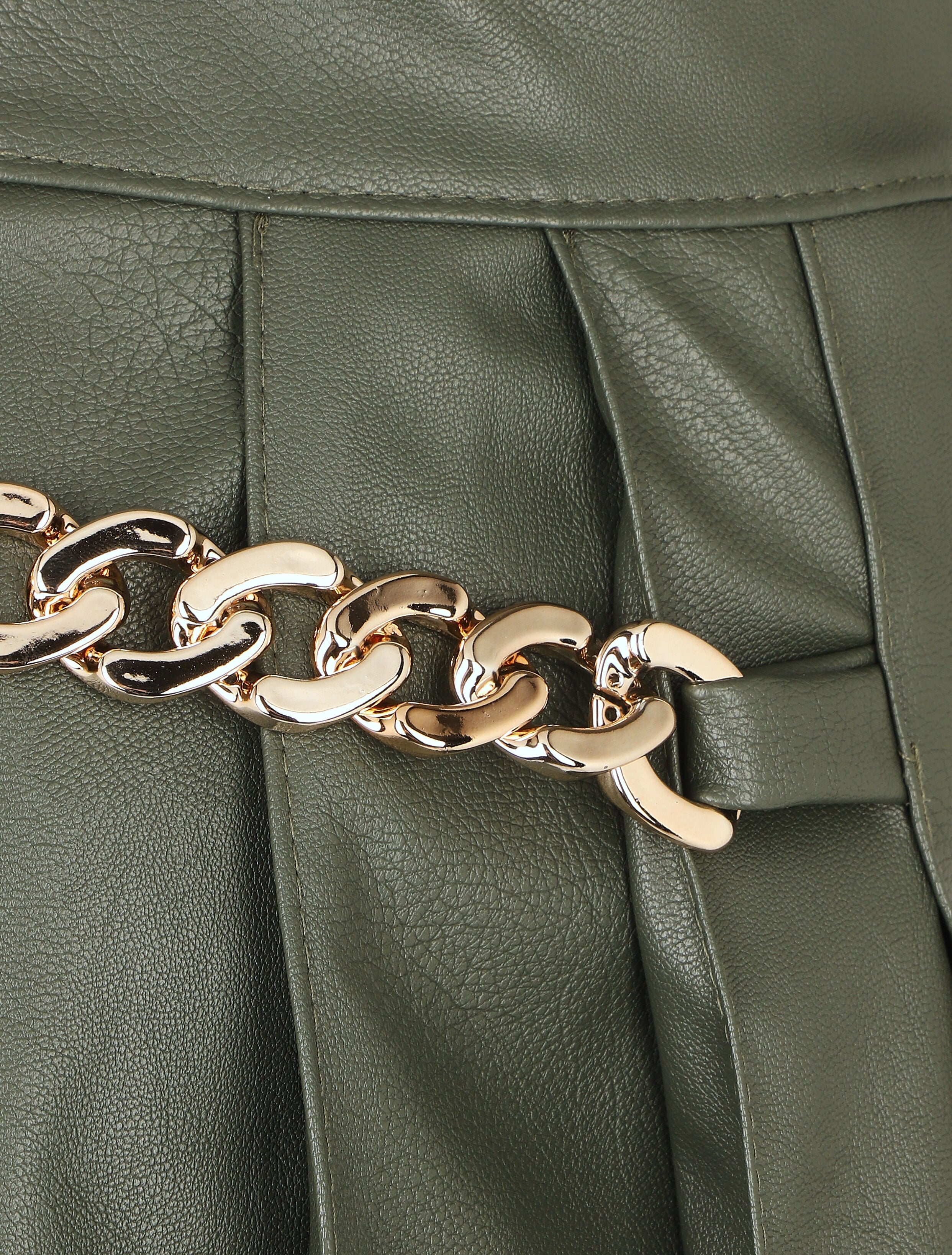 Short en simili trompe l&