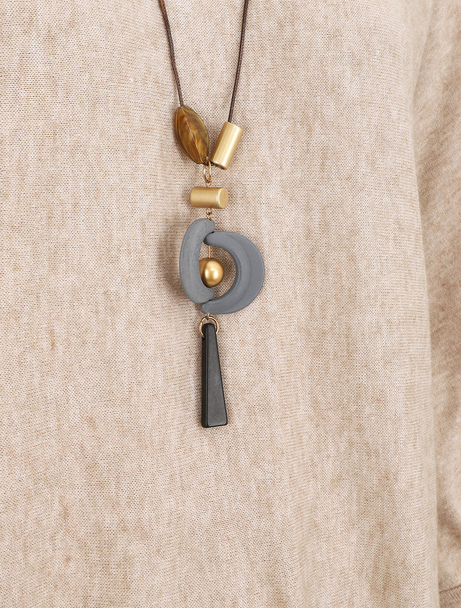 Pull ample uni manches chauve-souris - Camel - 3