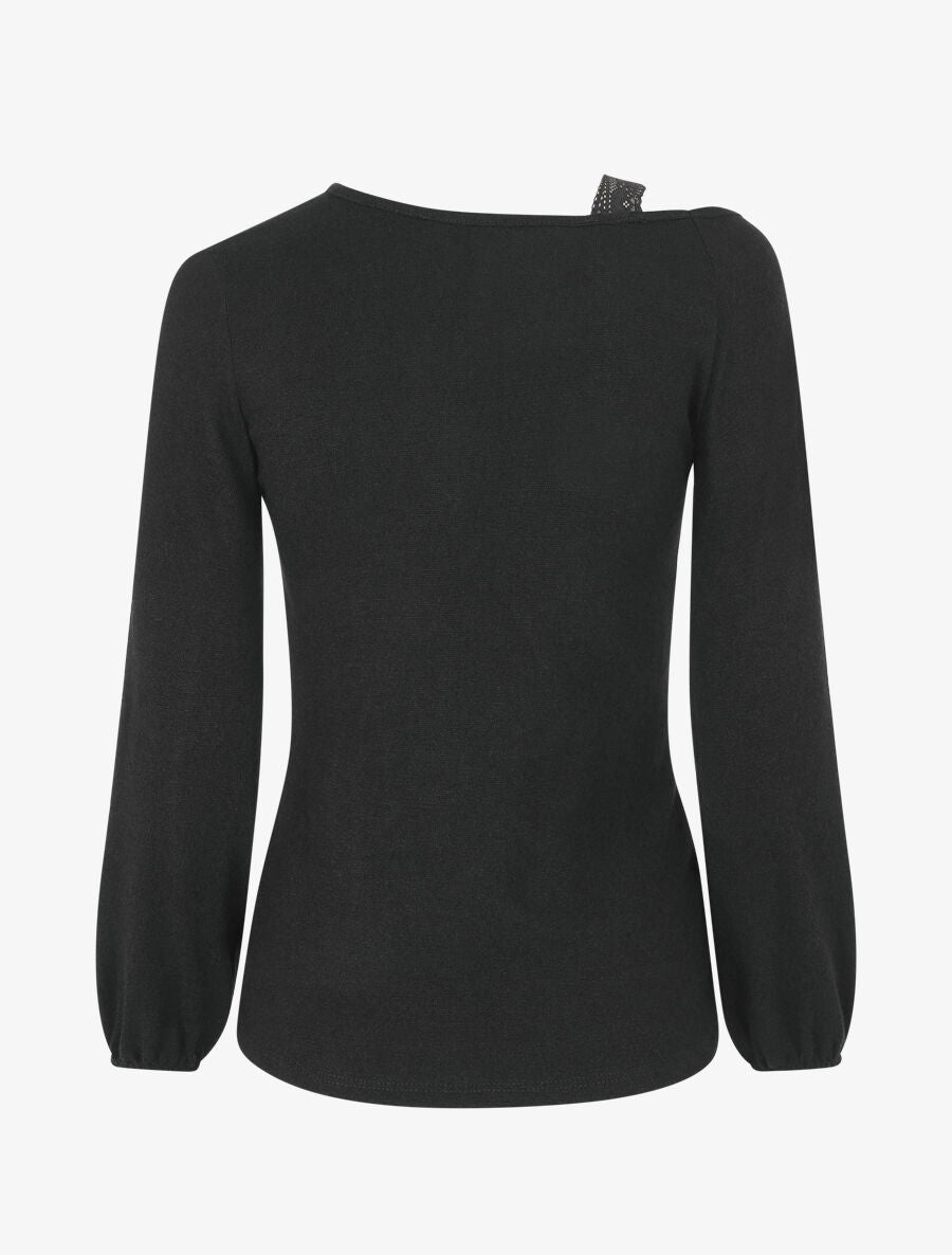 Pull fin croisé à l&