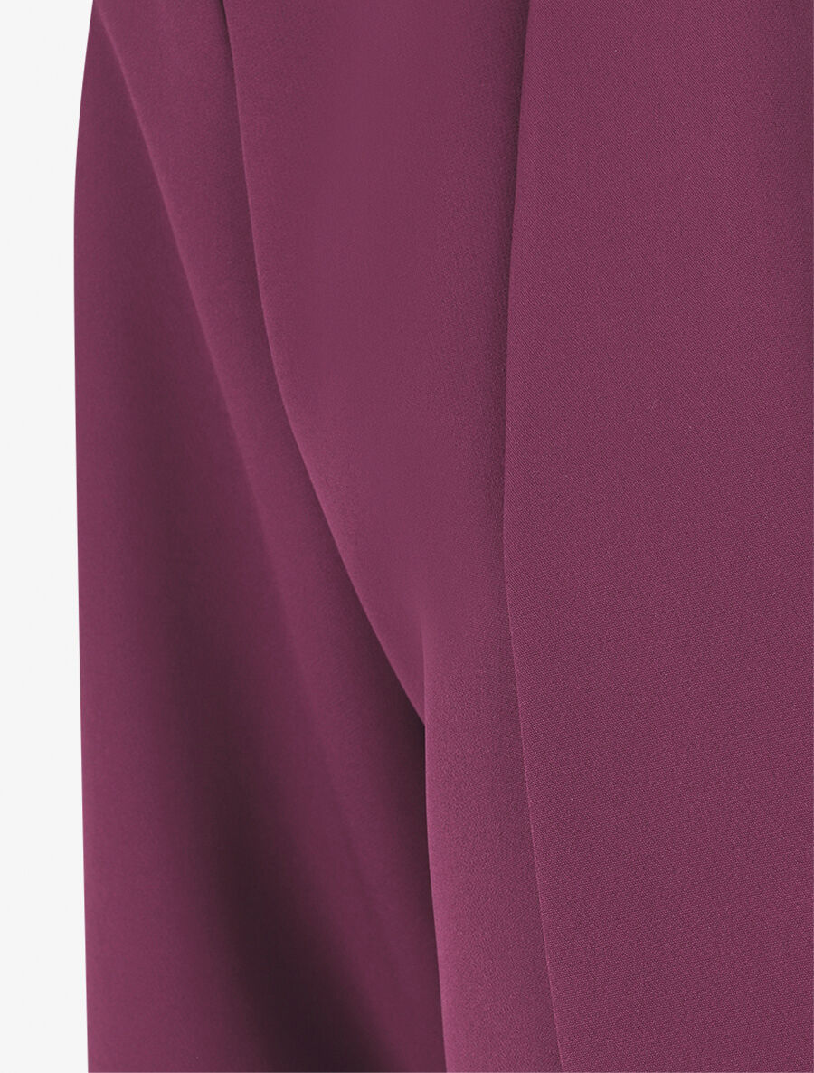 Blazer droit basique uni - Violine - 3