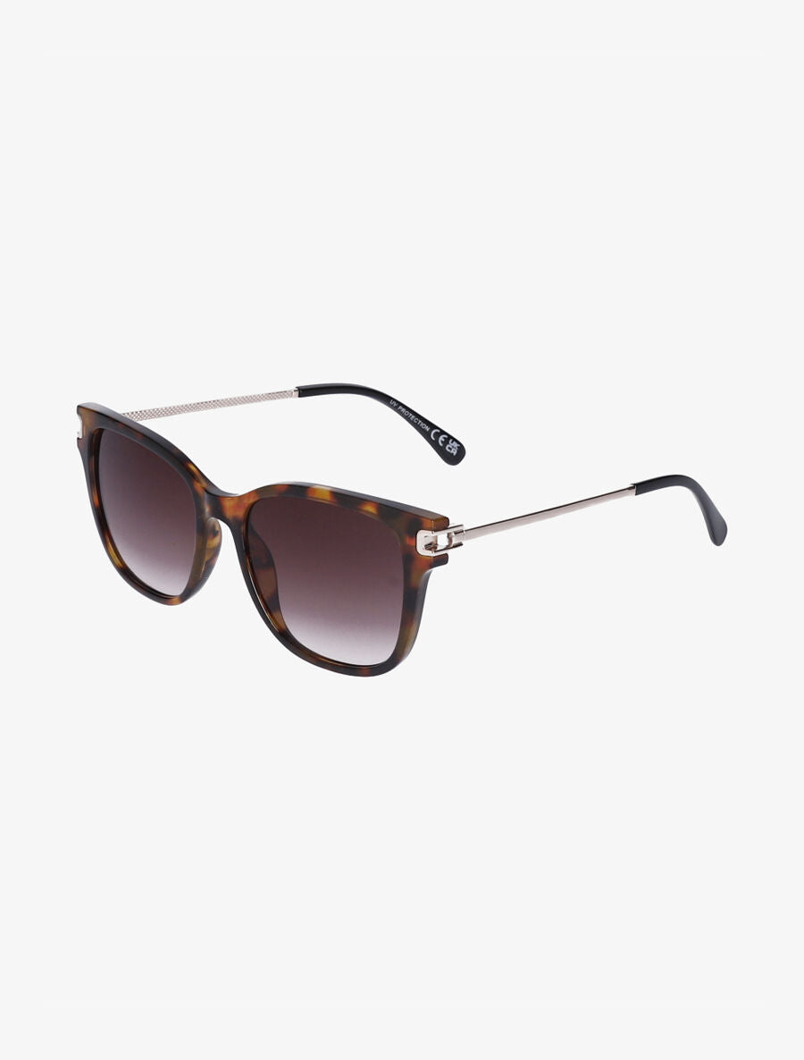 Lunettes de soleil forme carré - Léopard - 1