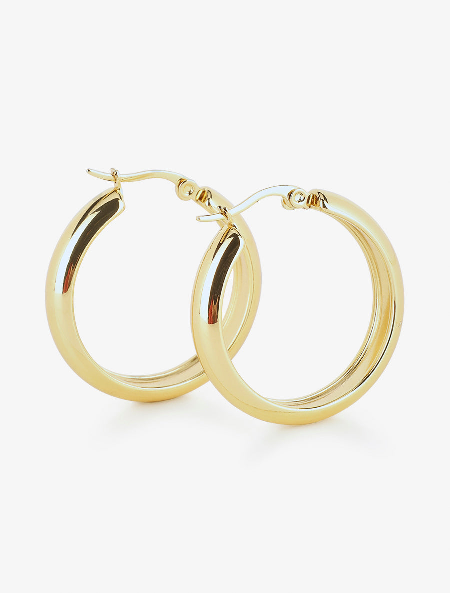 Créoles épaisses - Or - 2