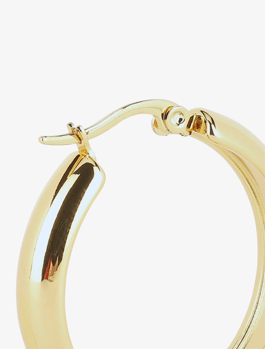 Créoles épaisses - Or - 3